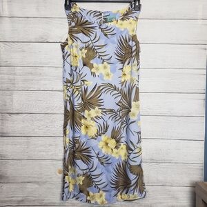 Bahama Beach Floral Sundress Women's‎ Size 8